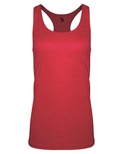 Badger 4966 Women's Triblend Racerback In Big & Tall Sizes