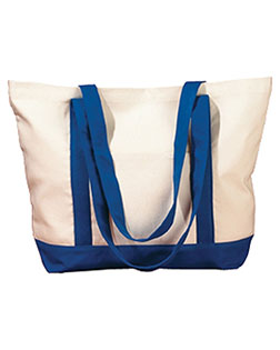 BAGedge BE004 Women 12 oz. Canvas Boat Tote at BigNTallApparel