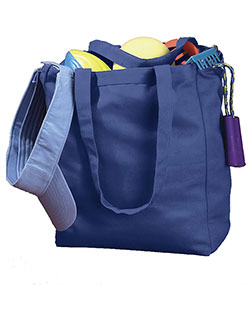 BAGedge BE008 Women 12 oz. Canvas Book Tote