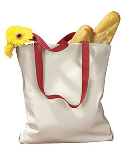 BAGedge BE010 Women Canvas Tote with Contrasting Handles In Big & Tall Sizes