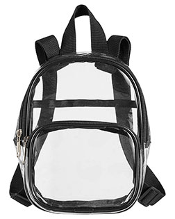 BAGedge BE268 Men Unisex Clear PVC Mini Backpack