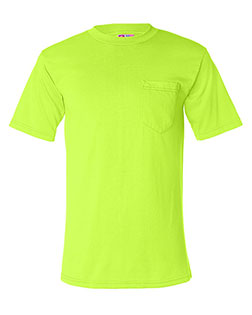 Bayside 1725 USA-Made 50/50 T-Shirt with a Pocket In Big & Tall Sizes