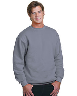 Bayside 2105  Union Crewneck Sweatshirt at BignTallApparel