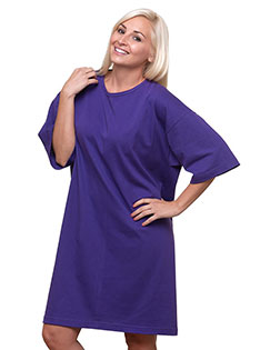 Bayside 3303  Women's USA-Made Scoop Neck Cover-Up