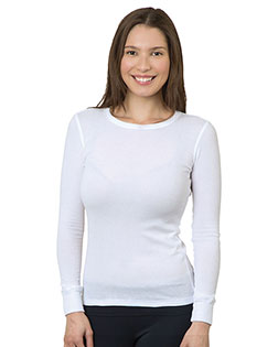 Bayside 3420  Women's USA-Made Long Sleeve Thermal