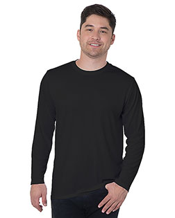 Bayside 5360  USA-Made Long Sleeve Performance T-Shirt at BignTallApparel