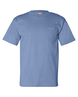 Bayside 7100 Men Usa Made Pocket T at BigNTallApparel