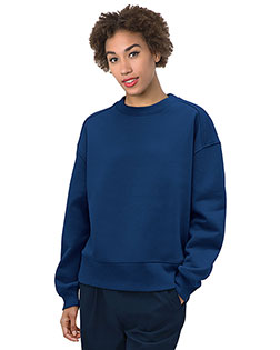 Bayside 7702BA  Ladies' Crewneck Sweatshirt