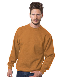 Bayside BA1102 Adult 9.5 oz., 80/20 Heavyweight Crewneck Sweatshirt at BigNTallApparel