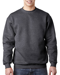 Bayside BA1102 Adult 9.5 oz., 80/20 Heavyweight Crewneck Sweatshirt at BigNTallApparel