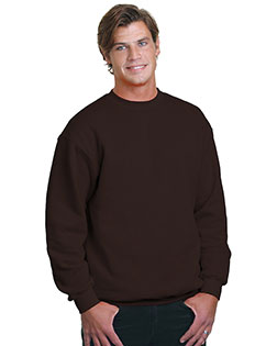 Bayside BA1102 Adult 9.5 oz., 80/20 Heavyweight Crewneck Sweatshirt In Big & Tall Sizes