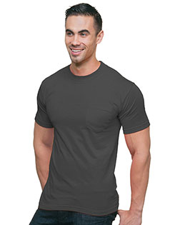 Bayside BA3015 Unisex Union-Made 6.1 oz.Cotton Pocket T-Shirt