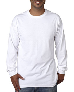Bayside BA5060 adult Long-Sleeve T-Shirt at BigNTallApparel