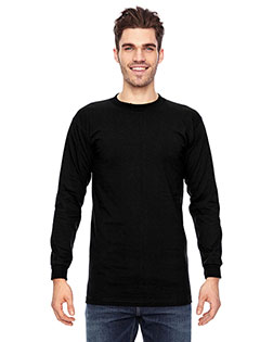 Bayside BA6100 adult 6.1 oz., 100% Cotton Long Sleeve T-Shirt In Big & Tall Sizes