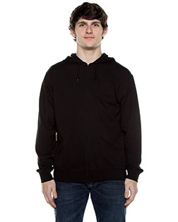 Beimar Drop Ship AZJ702 Unisex Jersey Long-Sleeve Full-Zip Hooded T-Shirt at Bigntall Apparel