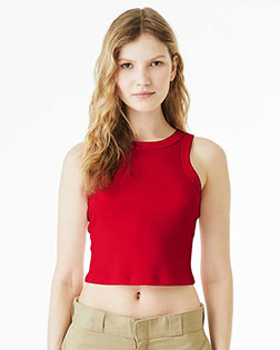 Bella + Canvas 1019 Women's Micro Rib Racer Tank In Big & Tall Sizes