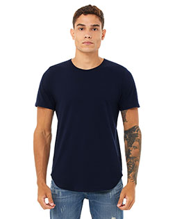 Bella + Canvas 3003 Jersey Curved Hem Tee at BigNTallApparel