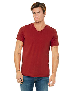 Bella + Canvas 3005 Men Unisex Jersey Short-Sleeve V-Neck T-Shirt In Big & Tall Sizes