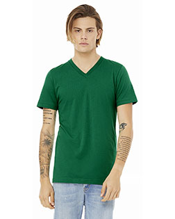 Bella + Canvas 3005 Men Unisex Jersey Short-Sleeve V-Neck T-Shirt at BigNTallApparel