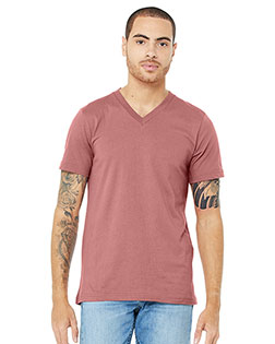 Bella + Canvas 3005 Men Unisex Jersey Short-Sleeve V-Neck T-Shirt at BigNTallApparel