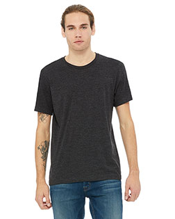 Bella + Canvas 3091U Men Bella 3091U  Made In The Usa Heavyweight 5.5 Oz. Crew T-Shirt