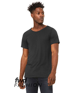 Bella + Canvas 3414C  FWD Fashion Unisex Triblend Raw Neck T-Shirt