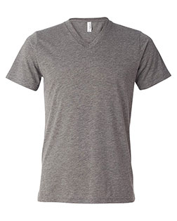 Bella + Canvas 3415 Triblend V-Neck Short Sleeve Tee In Big & Tall Sizes