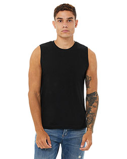 Bella + Canvas 3483 Men Unisex Jersey Muscle Tank at BignTallApparel