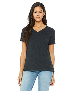 Bella + Canvas 6405 Women Bella 6405 Missy Jersey Short-Sleeve V-Neck T-Shirt