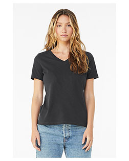 Bella + Canvas 6405 Women Bella 6405  Missy Jersey Short-Sleeve V-Neck T-Shirt