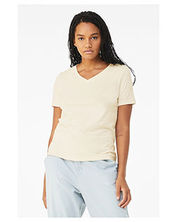 Bella + Canvas 6405 Women Bella 6405  Missy Jersey Short-Sleeve V-Neck T-Shirt