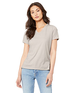 Bella + Canvas 6405CVC  Women's Relaxed Heather CVC V-Neck Tee