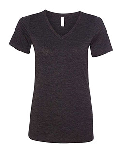 Bella + Canvas 6415 Women's Relaxed Triblend Short Sleeve V-Neck Tee