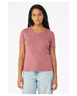 Bella + Canvas 6415 Ladies' Relaxed Triblend V-Neck T-Shirt