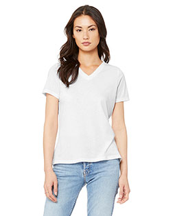 Bella + Canvas 6415 Ladies' Relaxed Triblend V-Neck T-Shirt