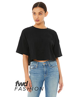 Bella + Canvas 6482 Women FWD Fashion Ladies' Jersey Cropped T-Shirt