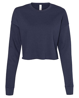 Bella + Canvas 7503  Women's Crop Crew Fleece