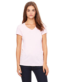 Bella + Canvas B6005 Women Bella B6005 Jersey Short-Sleeve V-Neck T-Shirt
