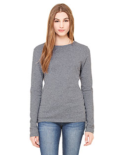 Bella + Canvas B6500 Women Bella B6500  Jersey Long-Sleeve T-Shirt
