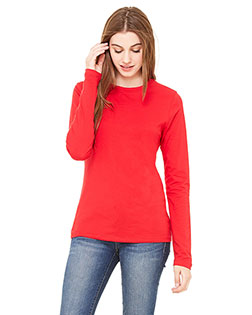 Bella + Canvas B6500 Women Bella B6500 Jersey Long-Sleeve T-Shirt