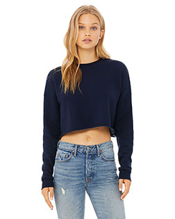 Bella + Canvas B7503  Ladies' Cropped Fleece Crew