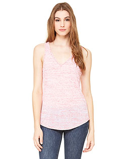 Bella + Canvas B8805 Women Bella B8805 Flowy V-Neck Tank