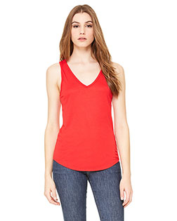 Bella + Canvas B8805 Women Bella B8805 Flowy V-Neck Tank
