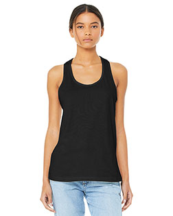 Bella + Canvas BC6008  BELLA+CANVAS Women's Jersey Racerback Tank. BC6008 at BignTallApparel