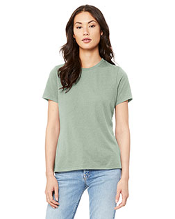 Bella + Canvas BC6400  BELLA+CANVAS Women's Relaxed Jersey Short Sleeve Tee. BC6400