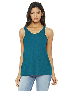 Bella + Canvas BC8800 Women's Flowy Racerback Tank at BignTallApparel