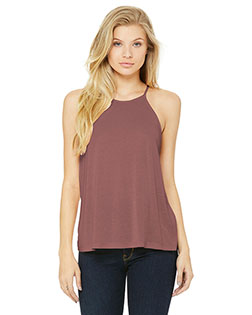 Bella + Canvas BC8809   BELLA+CANVAS Women's Flowy High-Neck Tank. BC8809