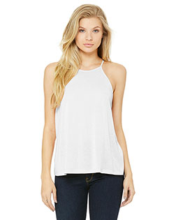 Bella + Canvas BC8809  BELLA+CANVAS Women's Flowy High-Neck Tank. BC8809