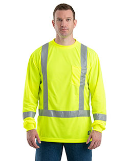 Berne HVK013T Men's Tall Hi-Vis Class 3 Performance T-Shirt