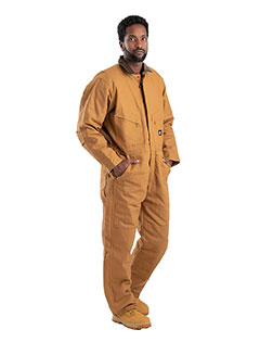 Berne I417 Men's Heritage Duck Insulated Coverall At BigNTallApparel